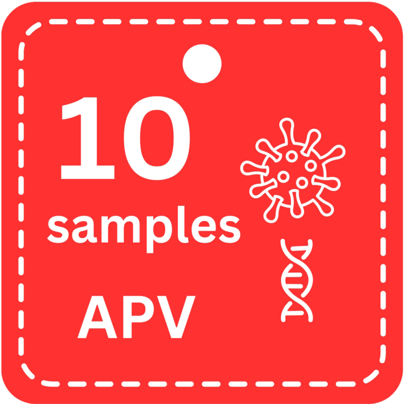 10 Samples APV PCR