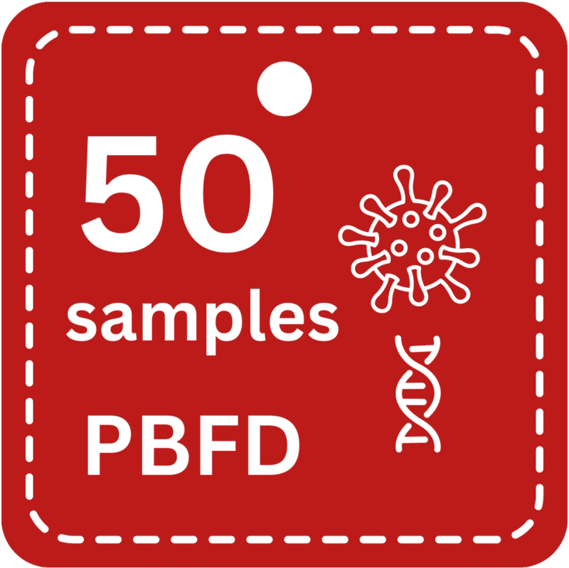 50 Samples PBFD PCR