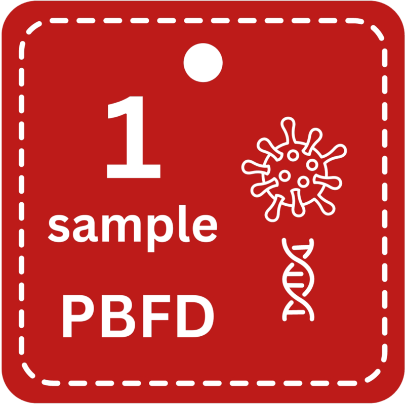 1 Sample PBFD PCR