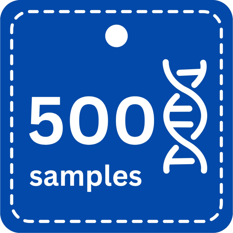 500 Samples DNA Bird Sexing